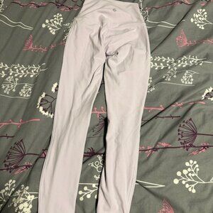 Lululemon Lavender align leggings size 0